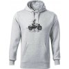 Celý život na výletě - motorka - Mikina pánska Cape s kapucňou - XL ( Svetlosivý melír ) Celý život na výletě - motorka - Mikina pánska Cape s kapucňou - XL ( Svetlosivý melír )