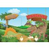 Dinosaury - Viac než 500 nálepiek , 8 obrázkov na ozdobenie, 8 strán maľovaniek Dinosaury - Viac než 500 nálepiek , 8 obrázkov na ozdobenie, 8 strán maľovaniek