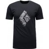 Black Diamond M Engineered Diamond Ss Tee čierne Black Diamond M Engineered Diamond Ss Tee čierne