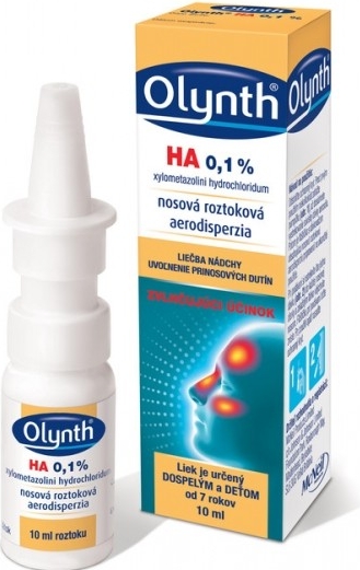 Olynth HA 0,1% aer.nao.1 x 10 ml