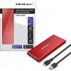 Qoltec 51831 Kryt | M.2 SSD disk | SATA | NGFF| USB 3.0 | Super rychlost 5 Gb/s | 2TB | Červené Qoltec 51831 Kryt | M.2 SSD disk | SATA | NGFF| USB 3.0 | Super rychlost 5 Gb/s | 2TB | Červené