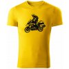T-ričko BMW GS tour pánske tričko Farba trička: Žltá, Veľkosť: M T-ričko BMW GS tour pánske tričko Farba trička: Žltá, Veľkosť: M