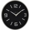 Nástenné hodiny Shuwan čierne Nástenné hodiny Shuwan čierne