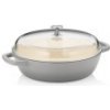 KELA Farmárska panvica Calido liatinová svetlo šedá okrúhla 16,0 cm 28,0 cm 3,8 l KELA Farmárska panvica Calido liatinová svetlo šedá okrúhla 16,0 cm 28,0 cm 3,8 l