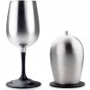GSI Outdoors Glacier Stainless Nesting Wine Glass 319 ml GSI Outdoors Glacier Stainless Nesting Wine Glass 319 ml