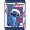 FLEECOVÁ DEKA STITCH 140X100 VIANOČNÁ DEKA PRE DETI PRIKRÝVKA PREHOZ VIANOCE FLEECOVÁ DEKA STITCH 140X100 VIANOČNÁ DEKA PRE DETI PRIKRÝVKA PREHOZ VIANOCE
