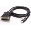 PremiumCord Kabel USB-C na DVI, FullHD@60Hz, 1,8m ku31dvi02 PremiumCord Kabel USB-C na DVI, FullHD@60Hz, 1,8m ku31dvi02