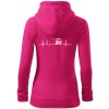 Moje srdce bije pre kamión - Mikina dámska trendy zipper s kapucňou - XS ( Purpurová ) Moje srdce bije pre kamión - Mikina dámska trendy zipper s kapucňou - XS ( Purpurová )