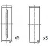 Miska ložiska kľukového hriadeľa FAI AutoParts BM1057-STD Miska ložiska kľukového hriadeľa FAI AutoParts BM1057-STD