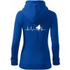 Piano ekg - krídlo - Mikina dámska trendy zipper s kapucňou - M ( Kráľovská modrá ) Piano ekg - krídlo - Mikina dámska trendy zipper s kapucňou - M ( Kráľovská modrá )
