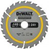 DeWALT DT20434 kotouč 140 x 20 mm, 24 zubů, řezání dřeva DeWALT DT20434 kotouč 140 x 20 mm, 24 zubů, řezání dřeva