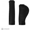 Brooks Ergonomic Rubber gripy, 130/100 mm, čierna Brooks Ergonomic Rubber gripy, 130/100 mm, čierna