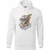 Hudobné nástroje v notách - Mikina pánska Cape s kapucňou - 2XL ( Biela ) Hudobné nástroje v notách - Mikina pánska Cape s kapucňou - 2XL ( Biela )
