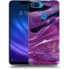 Picasee silikónový prehľadný obal pre Xiaomi Mi 8 Lite - Purple glitter Picasee silikónový prehľadný obal pre Xiaomi Mi 8 Lite - Purple glitter