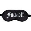 Ouch! Fuck Off Satin Blindfold, hebká maska na oči s nápisom Ouch! Fuck Off Satin Blindfold, hebká maska na oči s nápisom