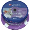 Verbatim DVD+R 8,5GB 8x, 25ks Verbatim DVD+R 8,5GB 8x, 25ks