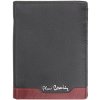 Pierre Cardin pánská peněženka TILAK37 326 RFID černá červená