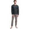 Bavlnené pyžamo Vamp 15951 dark gray veľkosť XXL Bavlnené pyžamo Vamp 15951 dark gray veľkosť XXL