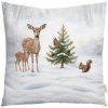 Dekoračná obliečka na vankúšik Vianoce v prírode 2 Dekoračná obliečka na vankúšik Vianoce v prírode 2