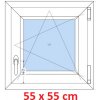 Soft Plastové okno 55x55 cm, otváravé a sklopné Soft Plastové okno 55x55 cm, otváravé a sklopné