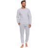 Pánske pyžamo Doctor Nap PMB.5248 Farba: Sivá, Veľkosť: XL Pánske pyžamo Doctor Nap PMB.5248 Farba: Sivá, Veľkosť: XL