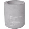 Vonná sviečka FRAGA ⌀ 9 cm, Myrha zo santalového dreva, Blomus Vonná sviečka FRAGA ⌀ 9 cm, Myrha zo santalového dreva, Blomus