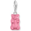 Thomas Sabo 2193 017 9 Silver Charm Gold Bears Pendant in Pink Ladies