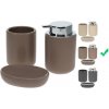 HOMESTYLING HOMESTYLING Sada kúpeľňových doplnkov HOMESTYLING 3 ks hnedá KO-C80652370hned (KO-C80652370hned) HOMESTYLING HOMESTYLING Sada kúpeľňových doplnkov HOMESTYLING 3 ks hnedá KO-C80652370hned (KO-C80652370hned)