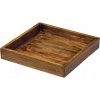 Style Point Servírovací podnos drevený 30x30 cm