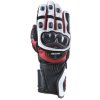 OXFORD rukavice RP-2R biele/čierne/červené - L
