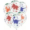 PartyDeco Balón - Dinosaury 30 cm 50 ks PartyDeco Balón - Dinosaury 30 cm 50 ks