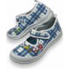 Dievčenské papuče modrej