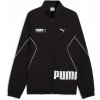 Puma SPORT RELAXED WOVEN JACKET Čierna Biela