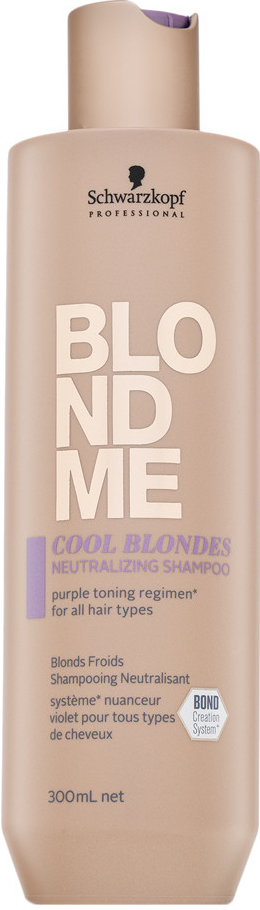 Schwarzkopf BlondMe Cool Blondes Neutralizing Shampoo 300 ml