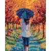 ZUTY Maľovanie podľa čísel JESENNÁ PRECHÁDZKA ULIČKOU Rámovanie bez rámu a bez vypnutia plátna Rozmer 80 x 100 cm