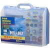 Žiarovky 12V servisný box MEGA H1 + H7 + poistky Žiarovky 12V servisný box MEGA H1 + H7 + poistky