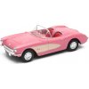 Welly Chevrolet Corvette (1957) 1:34 kabriolet růžový Welly Chevrolet Corvette (1957) 1:34 kabriolet růžový