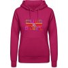 AWDis Hoodie Mikina - Nápis - Rovnosť je krásna - Zvodná ružová - S - Dámske AWDis Hoodie Mikina - Nápis - Rovnosť je krásna - Zvodná ružová - S - Dámske