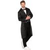 Čierny FRAK s Flitrami Pánske Sako Karneval Kabaret Disco, L Čierny FRAK s Flitrami Pánske Sako Karneval Kabaret Disco, L