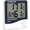 Vnútorný elektronický teplomer s hodinami HTC-1 Vnútorný elektronický teplomer s hodinami HTC-1