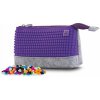 PIXIE CREW veľké púzdro ŠEDÁ/FIALOVÁ PIXIE CREW veľké púzdro ŠEDÁ/FIALOVÁ