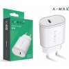 Aligator múdra nabíjačka A- Max Power Delivery 20W USB-C, biela Aligator múdra nabíjačka A- Max Power Delivery 20W USB-C, biela