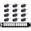Patch panel keystone RACK 10 Patch panel keystone RACK 10