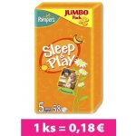 Pampers Sleep&play 5 junior plienky 58ks