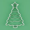 Formička - Vianočný stromček s hviezdou - Iba obrys Formička - Vianočný stromček s hviezdou - Iba obrys