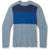 Smartwool Classic Thermal Merino BL Colorblock Crew B pewter blue heather Smartwool Classic Thermal Merino BL Colorblock Crew B pewter blue heather