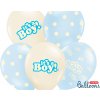 PartyDeco Balóny It´s a Boy modré 30cm