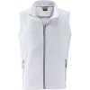 James & Nicholson vesta JN 1128 softshellová promo pánská COT02112890202-white/white