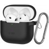 Tech-Protect Silicone Hook Apple Airpods 4 Black Tech-Protect Silicone Hook Apple Airpods 4 Black