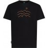 Pánske funkčné tričko Icebreaker Merino Blend 125 Cool-Lite™ Sphere SS Tee Across the Peaks Veľkosť: M / Farba: čierna Pánske funkčné tričko Icebreaker Merino Blend 125 Cool-Lite™ Sphere SS Tee Across the Peaks Veľkosť: M / Farba: čierna